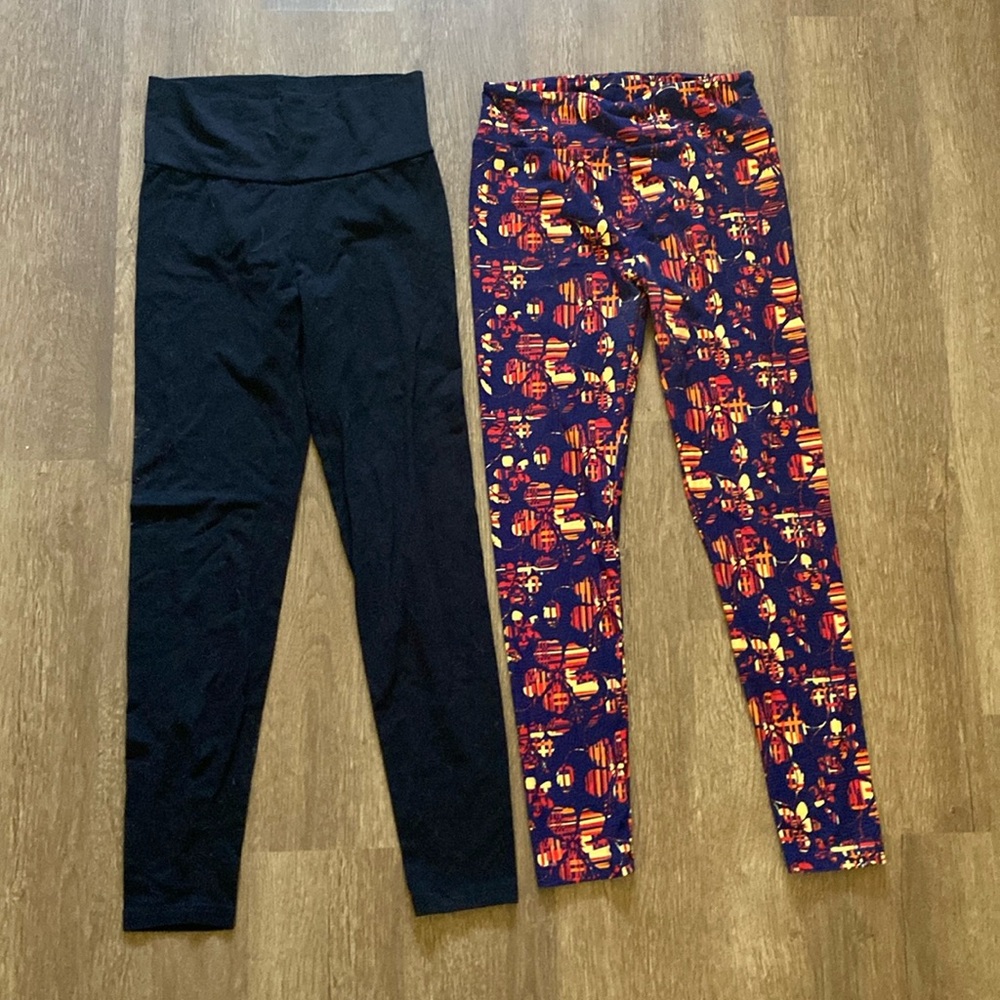 Charlotte Russe Lularoe legging bundle set of two size medium